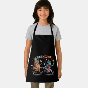 Back to School Marrakech Statue of Liberty Cultura Apron