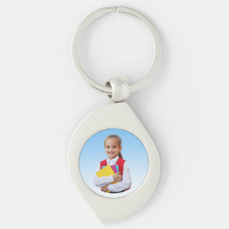 Back to School Metal Keychain