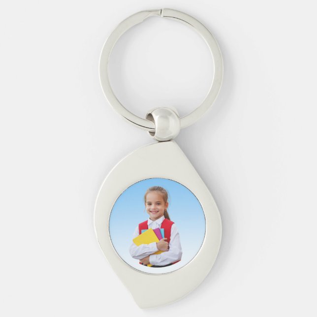 Back to School Metal Keychain (Front)