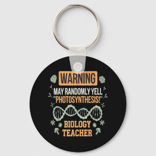Back To School Microbiology Funny Science Teacher  Key Ring