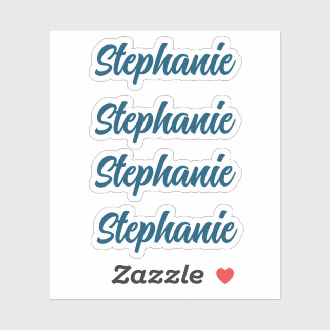 Back to School Name Stickers (Sheet)