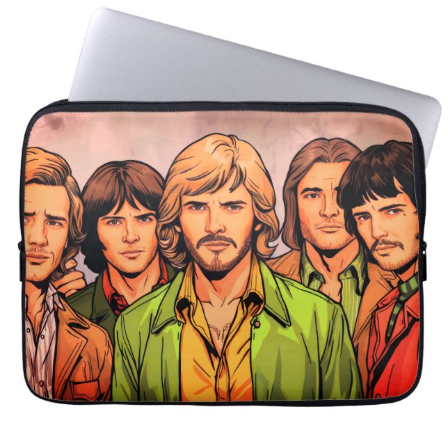 Back to School Neoprene 13 inch Laptop Sleeve (Front)