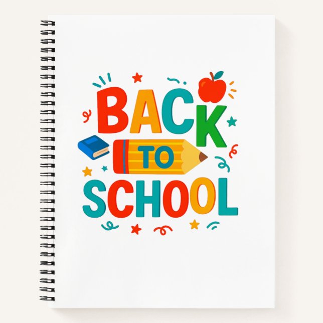 Back to school  notebook (Front)
