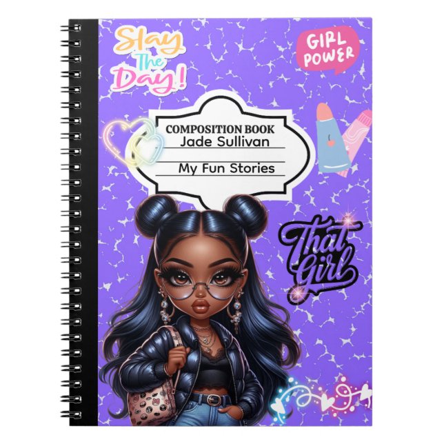 Back To School Notebook (Customisable) (Front)