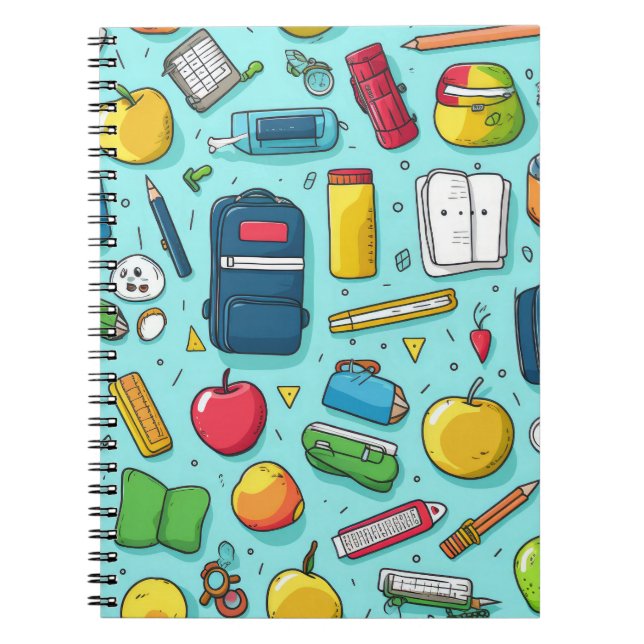 Back to school notebook , journal  (Front)