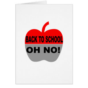 Back To School Oh No