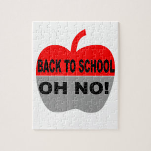Back To School Oh No Jigsaw Puzzle