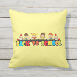 back to school outdoor cushion