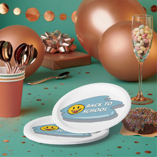 Back To School Paper Plate