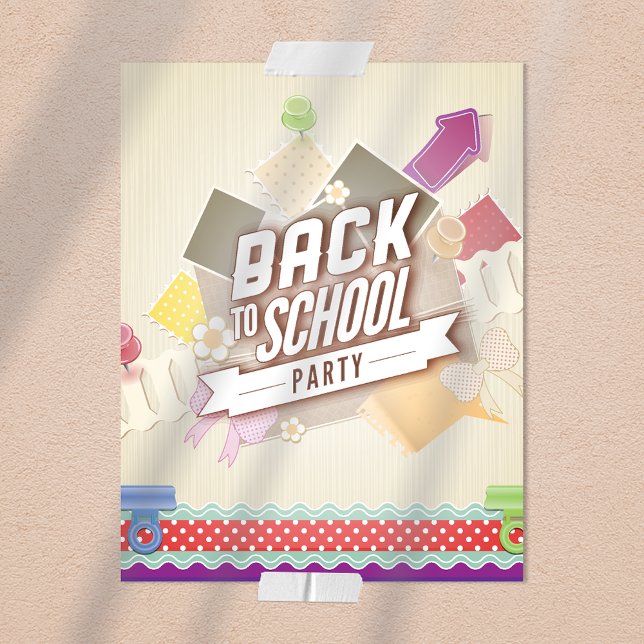 Back to School Party Flyer (Creator Uploaded)