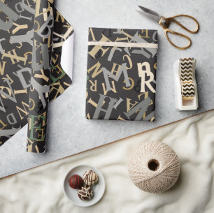 Back to School Pattern Wrapping Paper