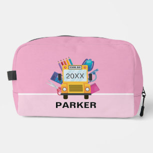 Back to School Personalised custom kids' Accessory Dopp Kit