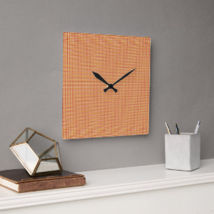 Back to School Personalised Essentials Square Wall Clock