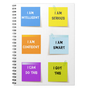 Back to school Personalised motivational Notebook