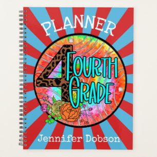 Back to school planner for fourth grade