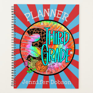 Back to school planner for third grade