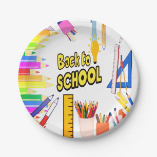 Back to School Plate For Kids