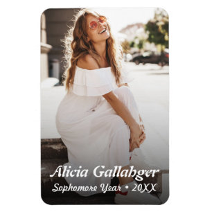 Back to School Portrait (4"x6") Photo Magnet