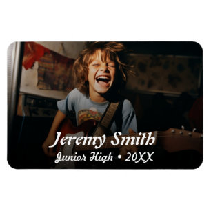 Back to School Portrait (4"x6") Photo Magnet