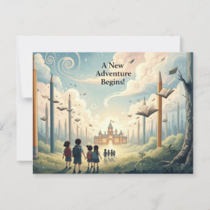 Back to School Postcard