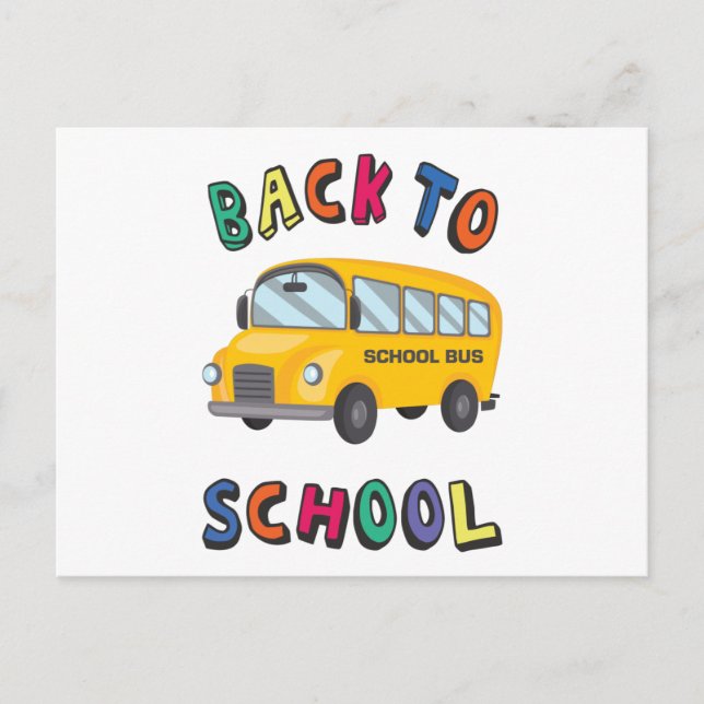 Back to school postcard (Front)