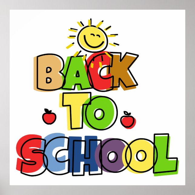 Back to School Poster (Front)