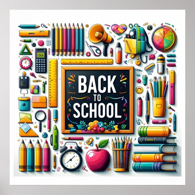 Back to School Poster (Front)