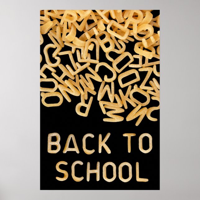 Back to school poster (Front)