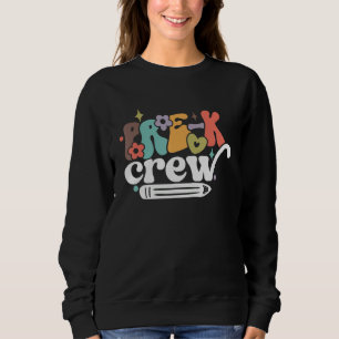Back to School Pre K Pre Kindergarten Crew Sweatshirt