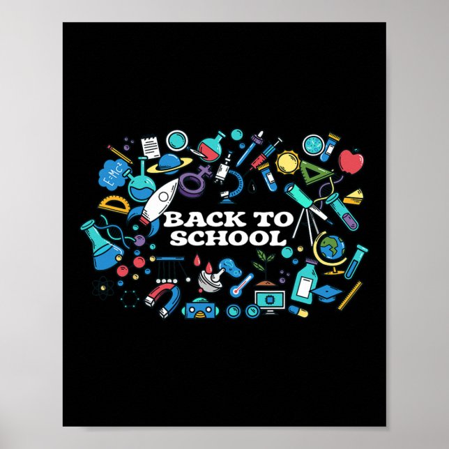 Back To School Problem Solver Troubleshooter Engin Poster (Front)