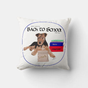Back to School Puppy Cushion