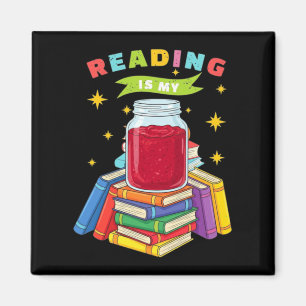 Back To School Reading Is Jam Cute Teacher Or Magnet