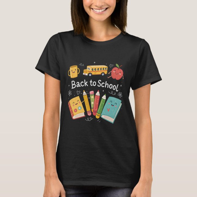 Back To School Reading is Magic Book Lover T-Shirt (Front)