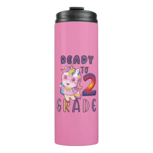 Back To School, Ready To 2Th Grade Thermal Tumbler