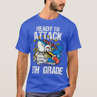 Back To School Ready To Attack First Day Kids (54) T-Shirt