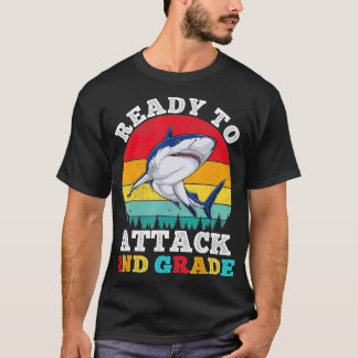 Back To School Ready To Attack First Day Kids (72) T-Shirt