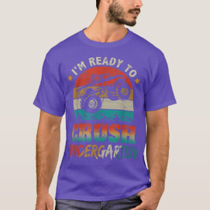 Back To School Ready To Crush Kindergarten Monster T-Shirt