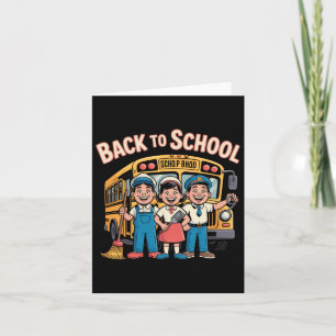 Back To School Retro Art – Unsung School Heroes Tr Card