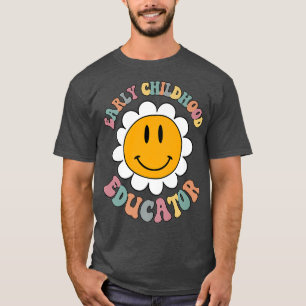 Back to School, Retro Early Childhood Educator Sun T-Shirt