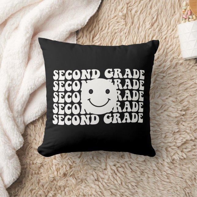 Back to School Second Grade Teacher Cushion (Blanket)