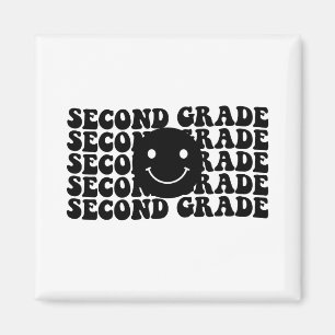 Back to School Second Grade Teacher Magnet