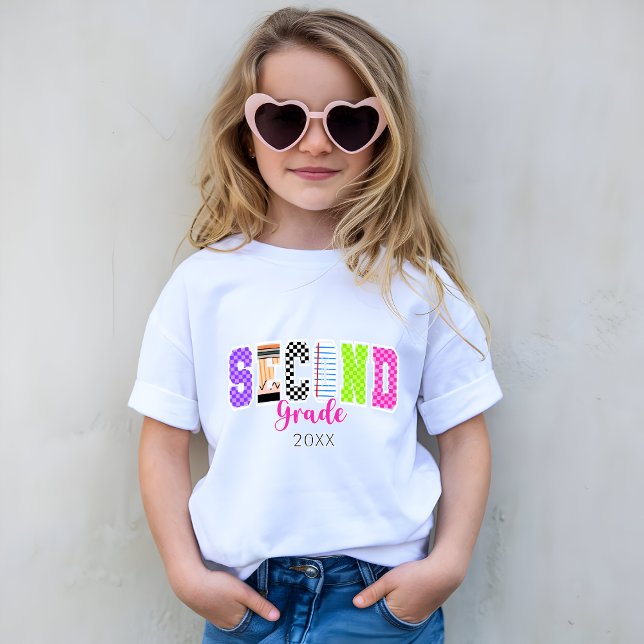 Back to School Second Grade Varsity T-Shirt (Creator Uploaded)