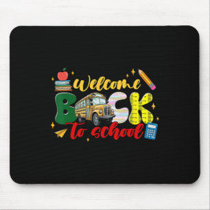 Back To School Shirt Fun Clroom Teacher Student Ou Mouse Pad
