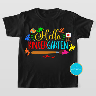 Back to School Shirt   Hello Kindergarten T-Shirt