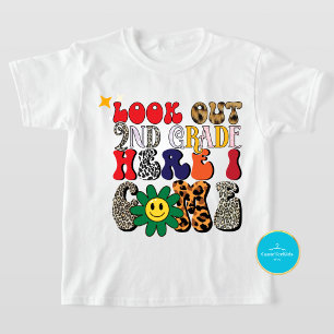 Back to School Shirt   Look Out 2nd Grade T-Shirt