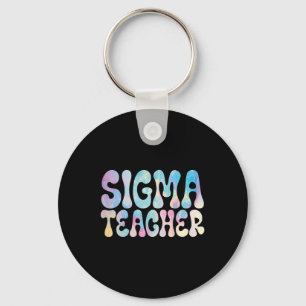 Back-to-school Sigma Teacher Meme Lovers Humour Wo Key Ring