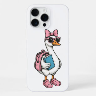 Back To School Silly Goose Girls Kids  iPhone 16 Pro Max Case
