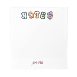 Back to School Simple Colourful  Notepad