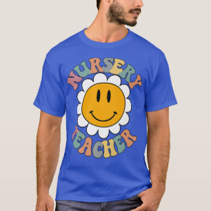 Back to School Squad, Retro 80s Nursery Teacher Su T-Shirt