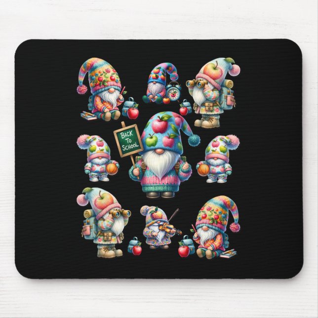 Back To School Stuff For Teachers Elementary Teach Mouse Pad (Front)